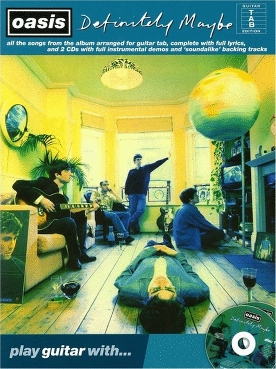 Play Guitar With Oasis Definitely Maybe Book/CD