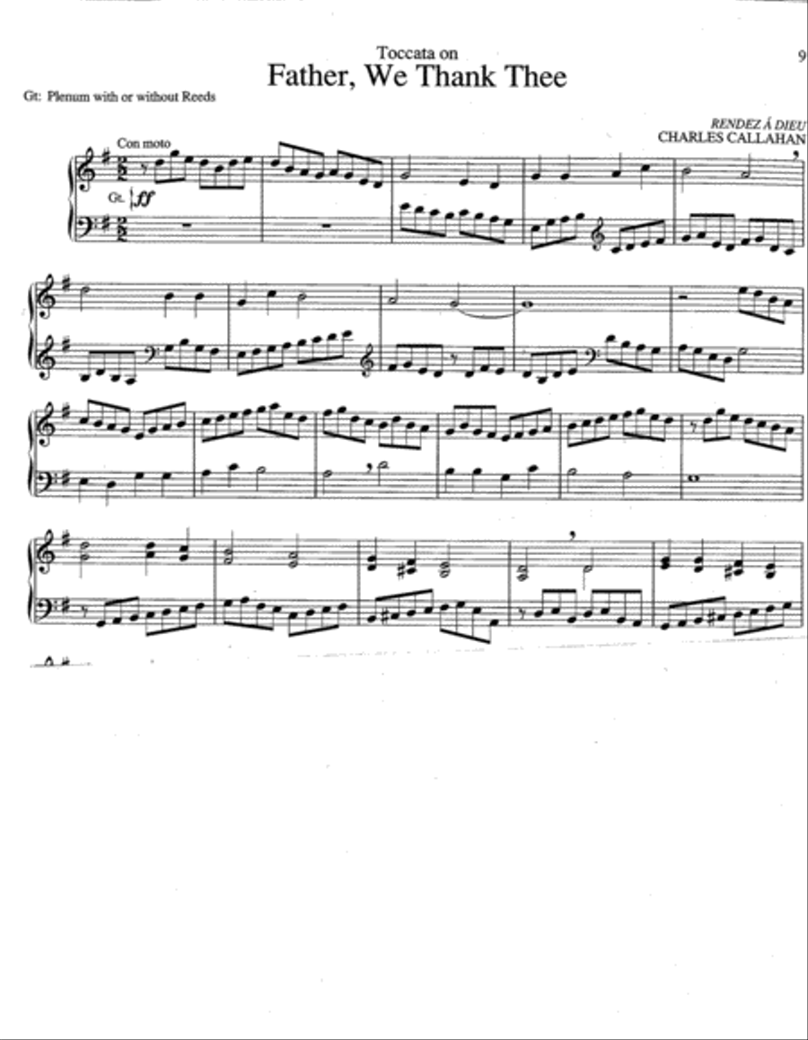 Communion Music for Manuals, Set 1 Organ scores gallery preview page 4