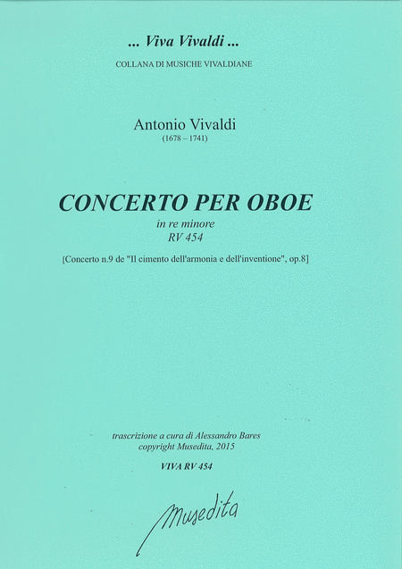 Oboe Concerto in d minor RV 454