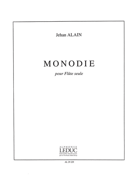 Monodie (flute Solo)