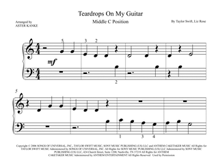 Book cover for Teardrops On My Guitar