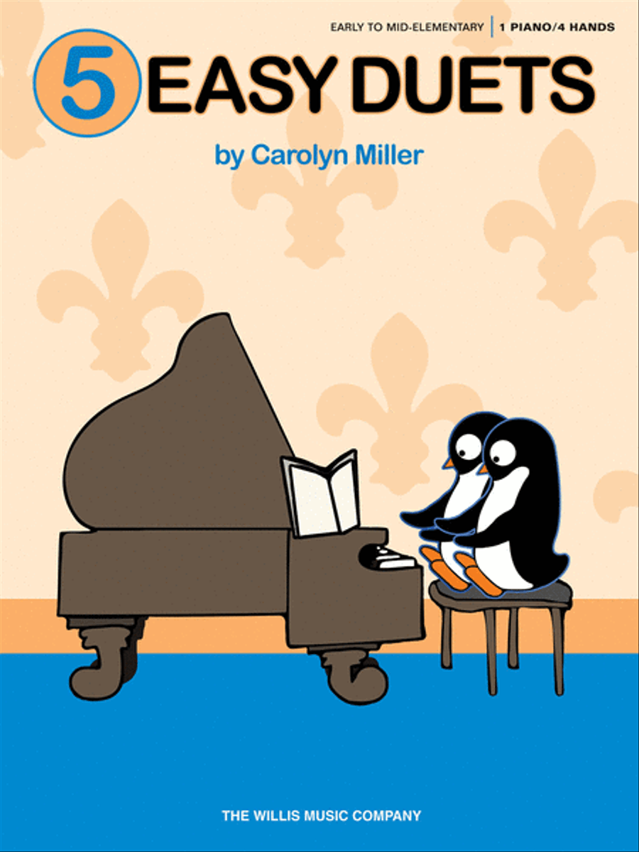 5 Easy Duets Easy Piano scores gallery preview page 1