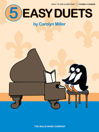 Book cover for 5 Easy Duets