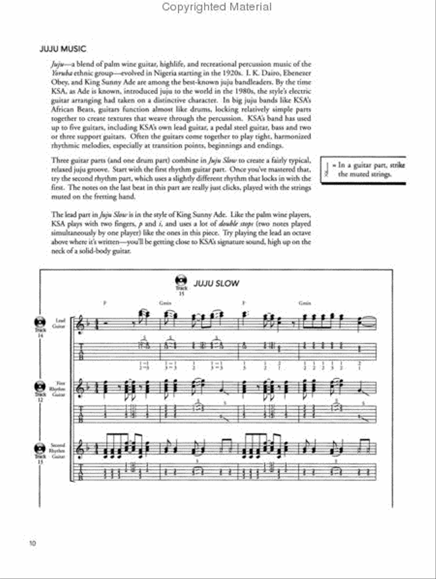 Guitar Atlas Africa Guitar scores gallery preview page 6