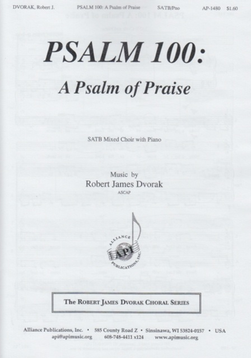 Psalm 100: a Psalm of Praise image number null