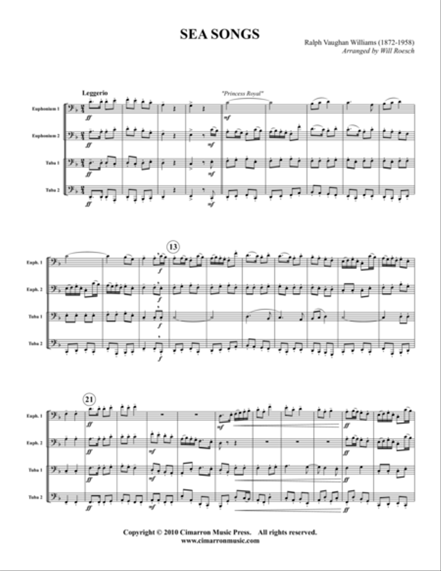 Sea Songs Sea Songs EETT scores gallery preview page 1