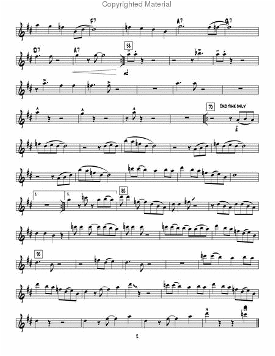 Big Red Rooster Jazz Ensemble scores gallery preview page 10