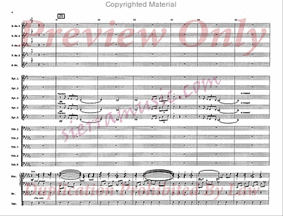 I'm Glad There Is You Jazz Ensemble scores gallery preview page 5
