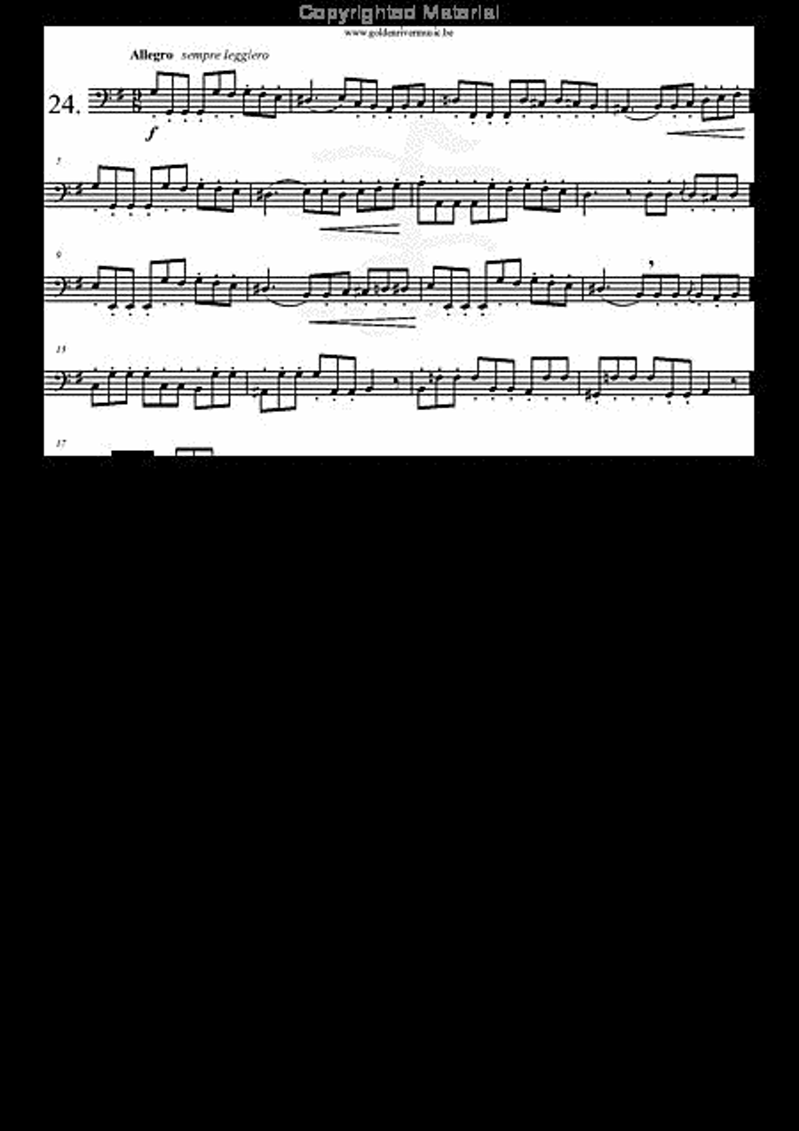 24 Etudes Tuba scores gallery preview page 25