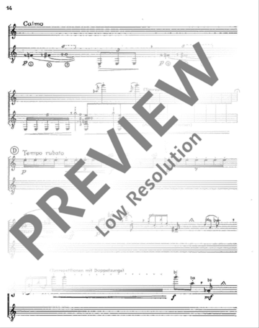 Musica da Camera Alto Recorder scores gallery preview page 15