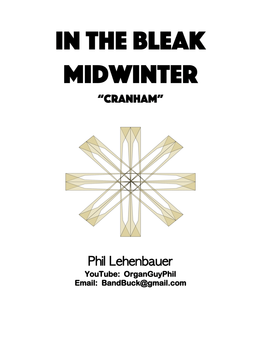 In the Bleak Midwinter (Cranham), organ work by Phil Lehenbauer image number null