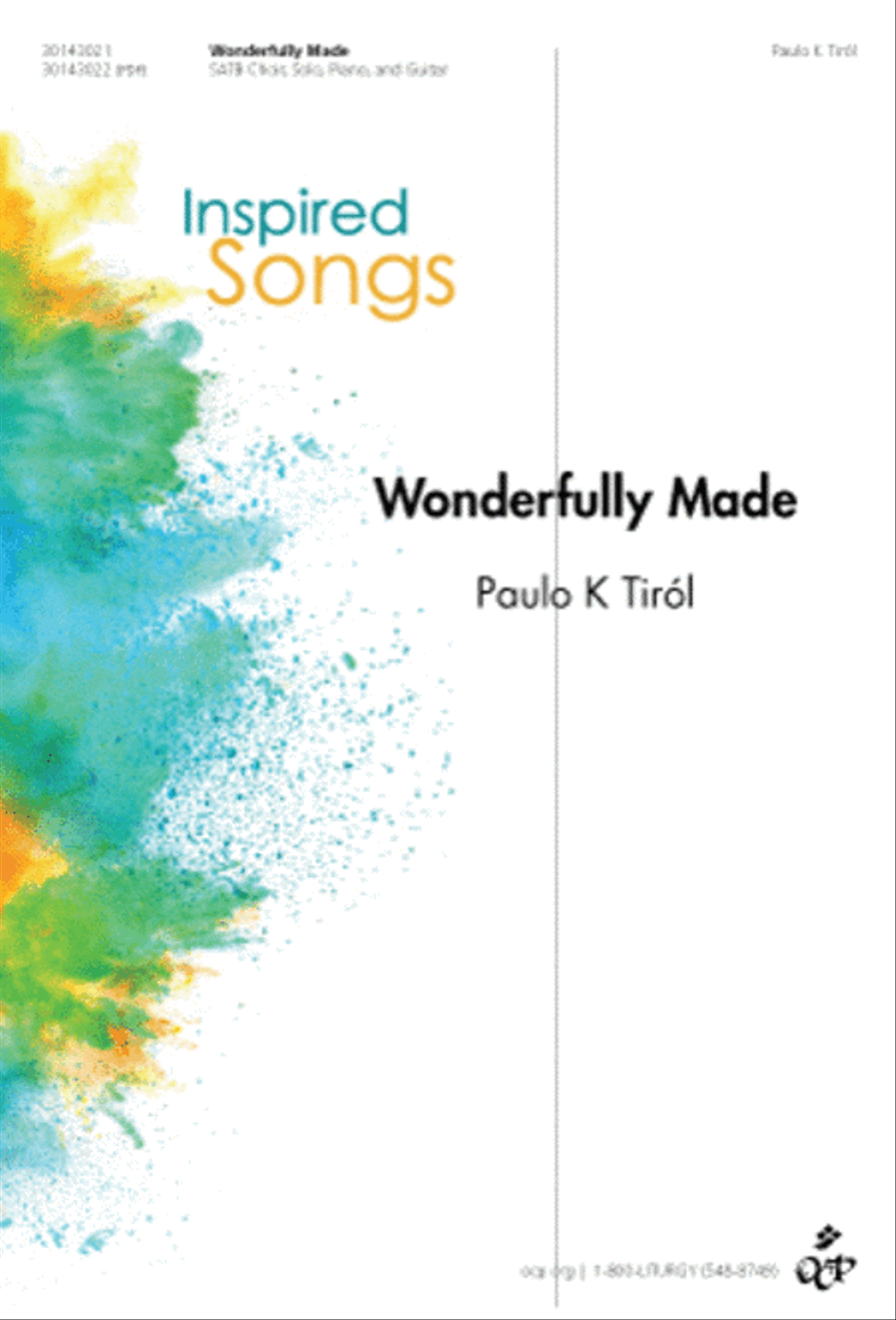 Wonderfully Made 4-Part scores gallery preview page 1