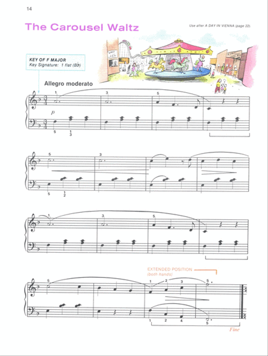 Alfred's Basic Piano Course Fun Book, Level 3 Piano Method scores gallery preview page 7