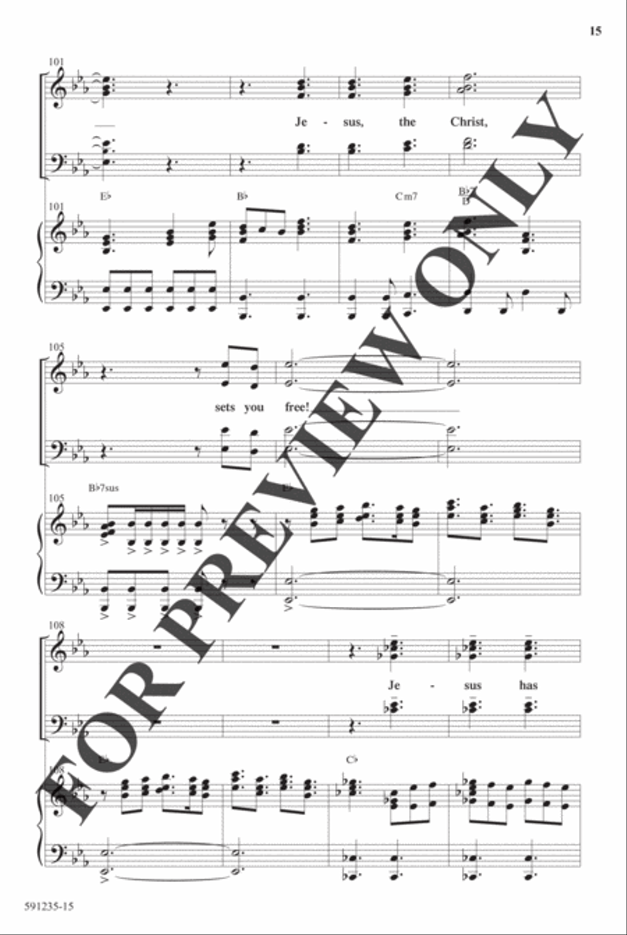 New Easter Anthem Pak Vol 2 - Anthem Preview Pak Hymn Anthems scores gallery preview page 16