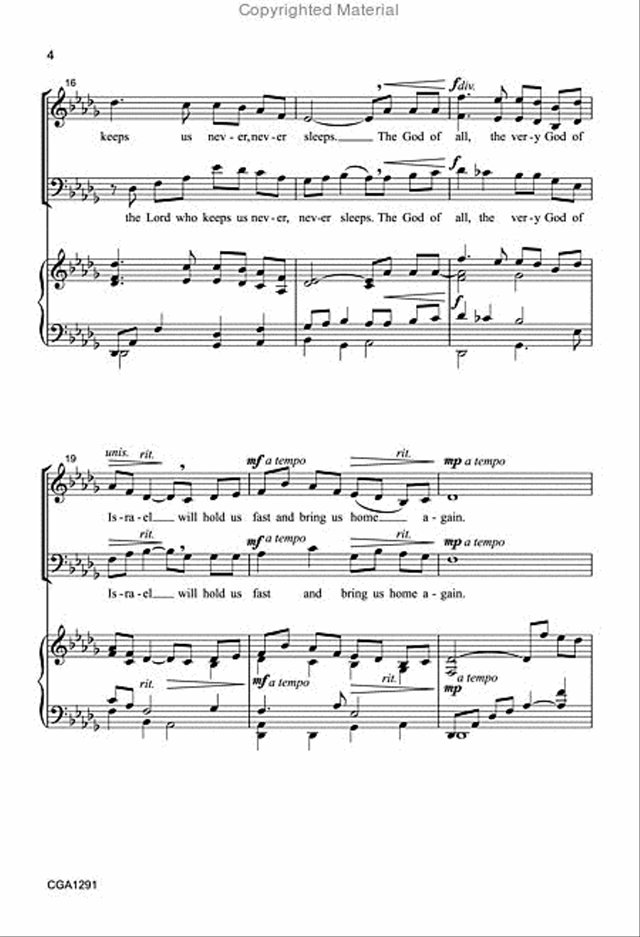 We See the Mountains Lifted High Before Us Unison Choir scores gallery preview page 4