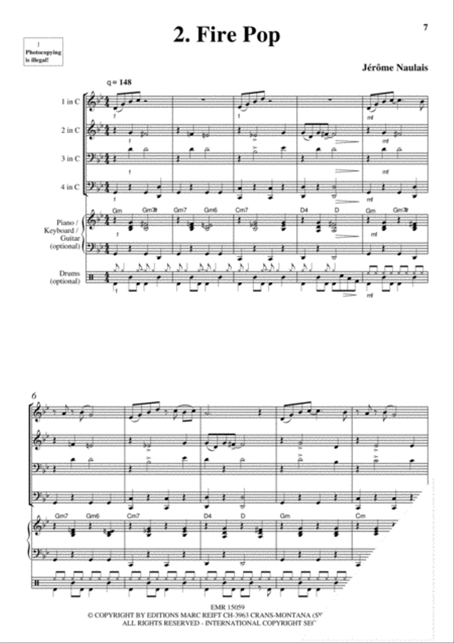 Brass Quartets Vol. 2 Brass Quartets Vol. 2 Brass Ensemble scores gallery preview page 4