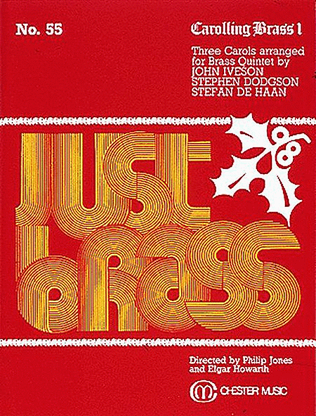 Book cover for Carolling Brass 1 (Just Brass No.55)