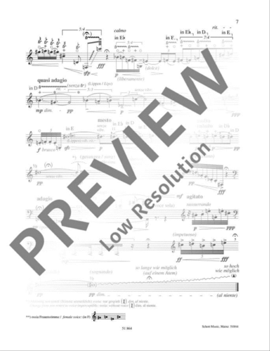 Cynddaredd – Brenddwyd Cynddaredd – Brenddwyd Horn Solo scores gallery preview page 8