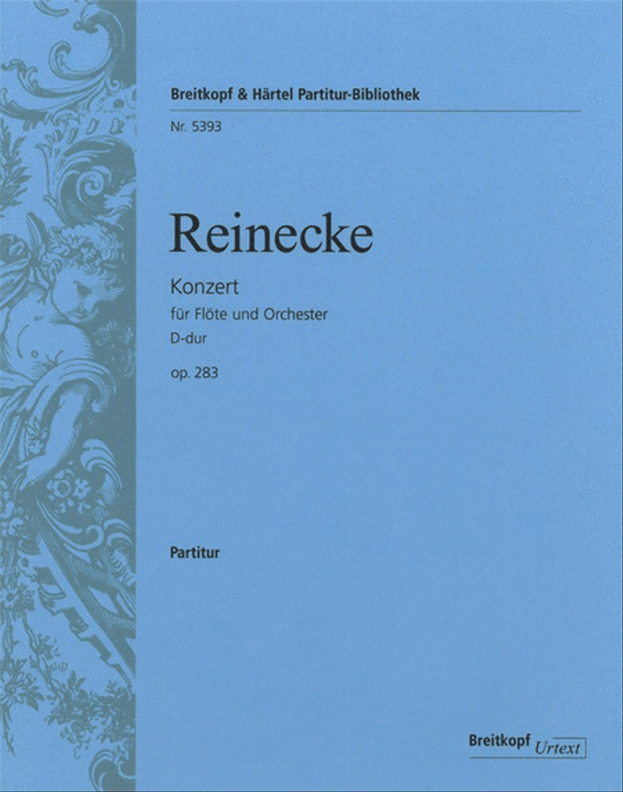 Flute Concerto in D major Op. 283 Orchestra scores gallery preview page 1