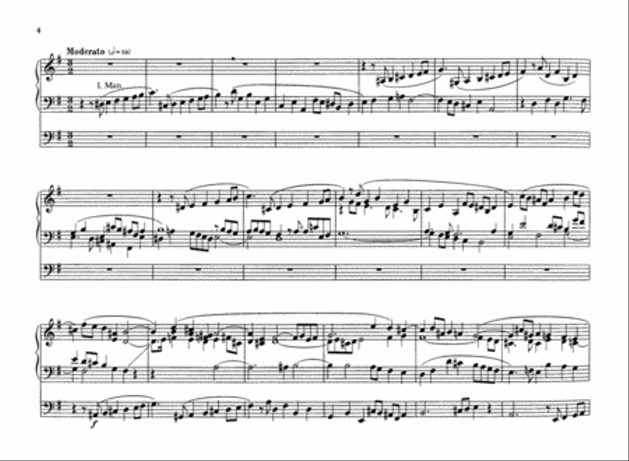 Sonata No. 8 E minor, Op. 132 Organ scores gallery preview page 2