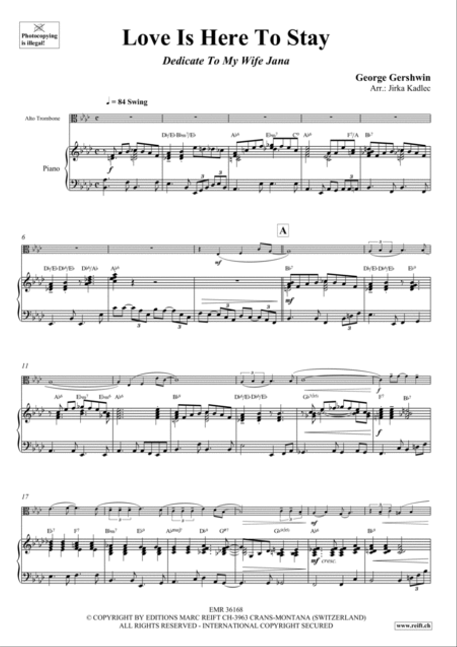 Love Is Here To Stay Piano Accompaniment scores gallery preview page 4