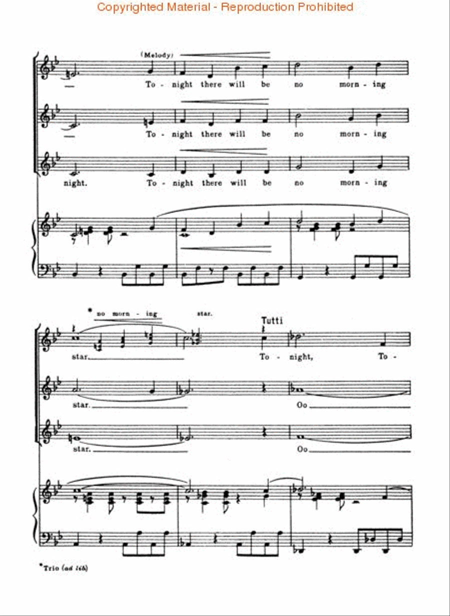 Tonight (from West Side Story) SSA scores gallery preview page 3