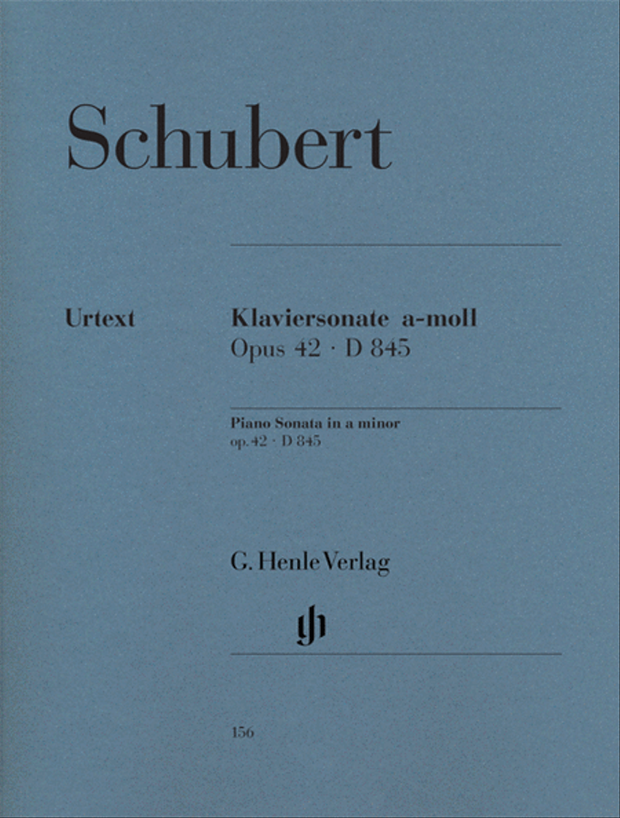 Piano Sonata A minor Op. 42 D 845 Piano Solo scores gallery preview page 1