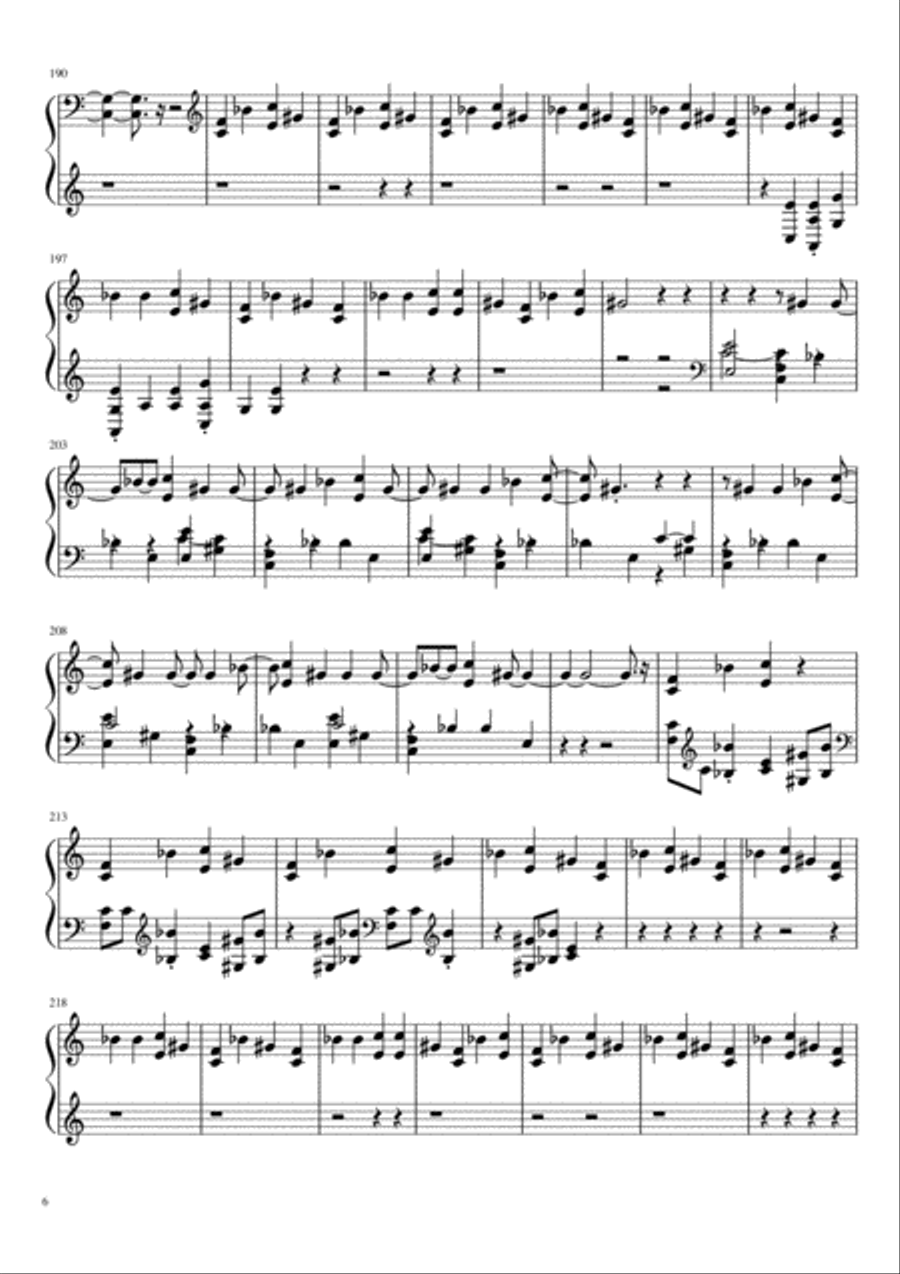 Everdid© Everdid© Piano Solo scores gallery preview page 6