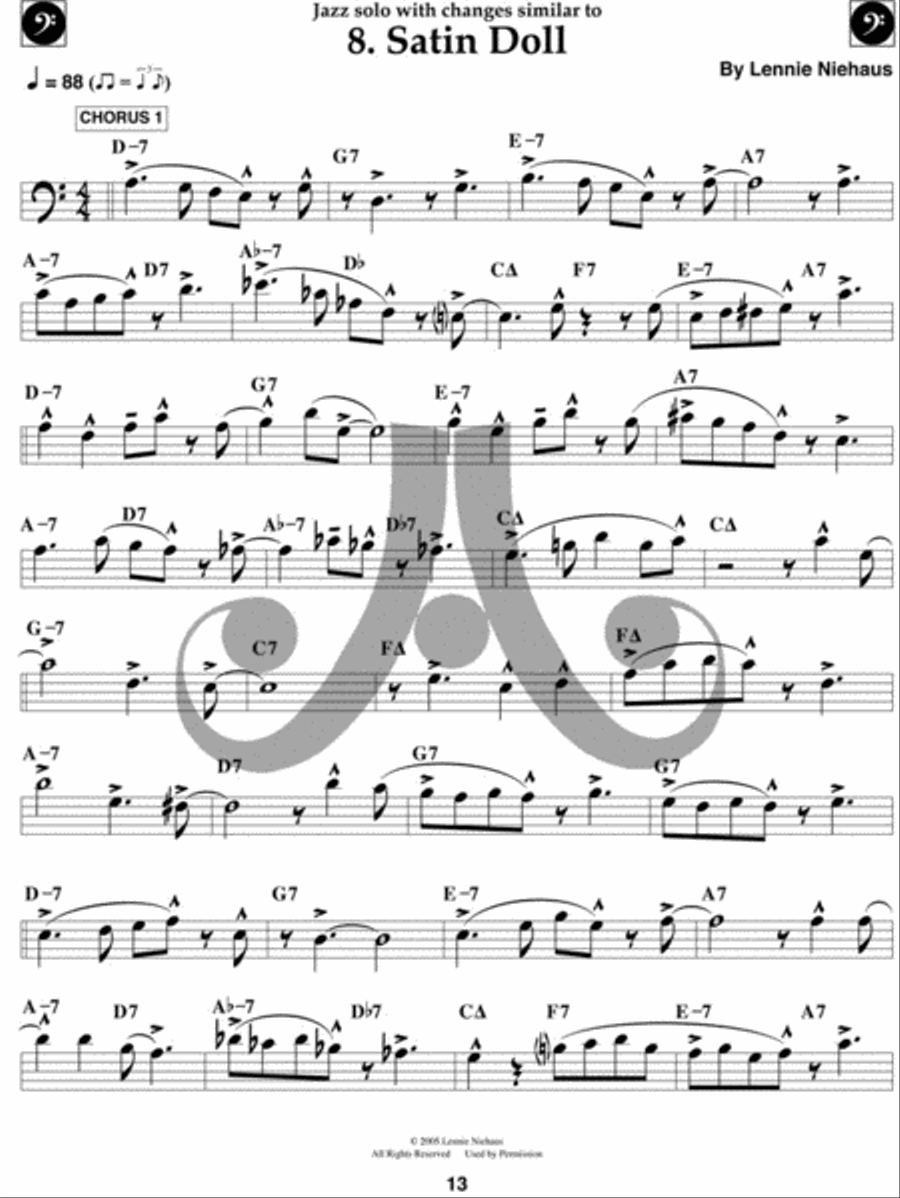 Vol. 54 Maiden Voyage Trombone Solos image number null