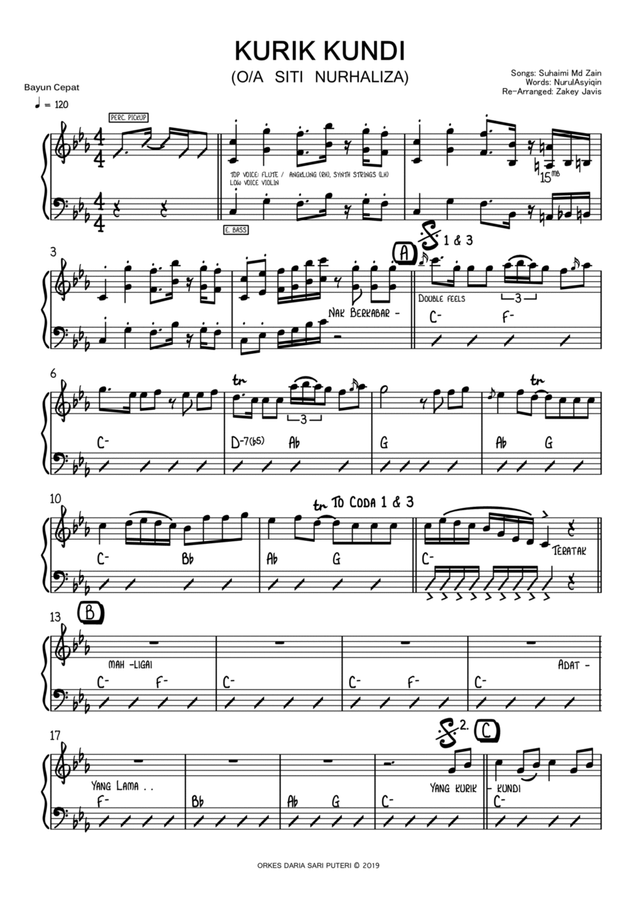 Kurik Kundi - Score Only Kurik Kundi - Score Only Score scores gallery preview page 1