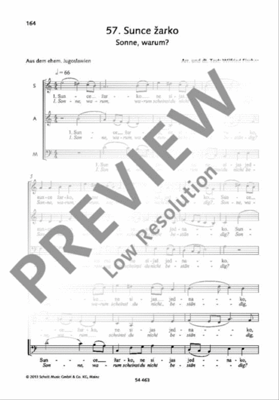 Sunce žarko Sunce žarko A Cappella scores gallery preview page 2