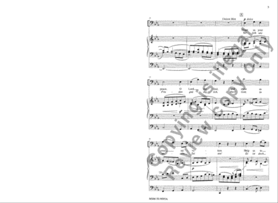 Grant Us Your Peace 4-Part scores gallery preview page 3
