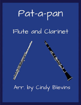 Book cover for Pat-a-pan, for Flute and Clarinet