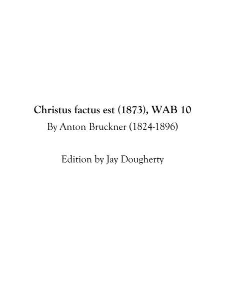 Christus factus est, WAB 10 image number null
