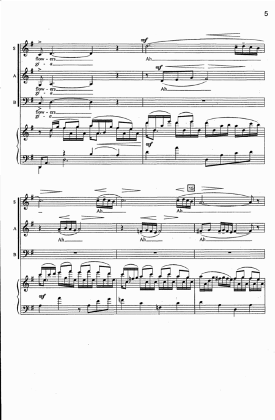 The Rain Is Over 3-Part scores gallery preview page 3
