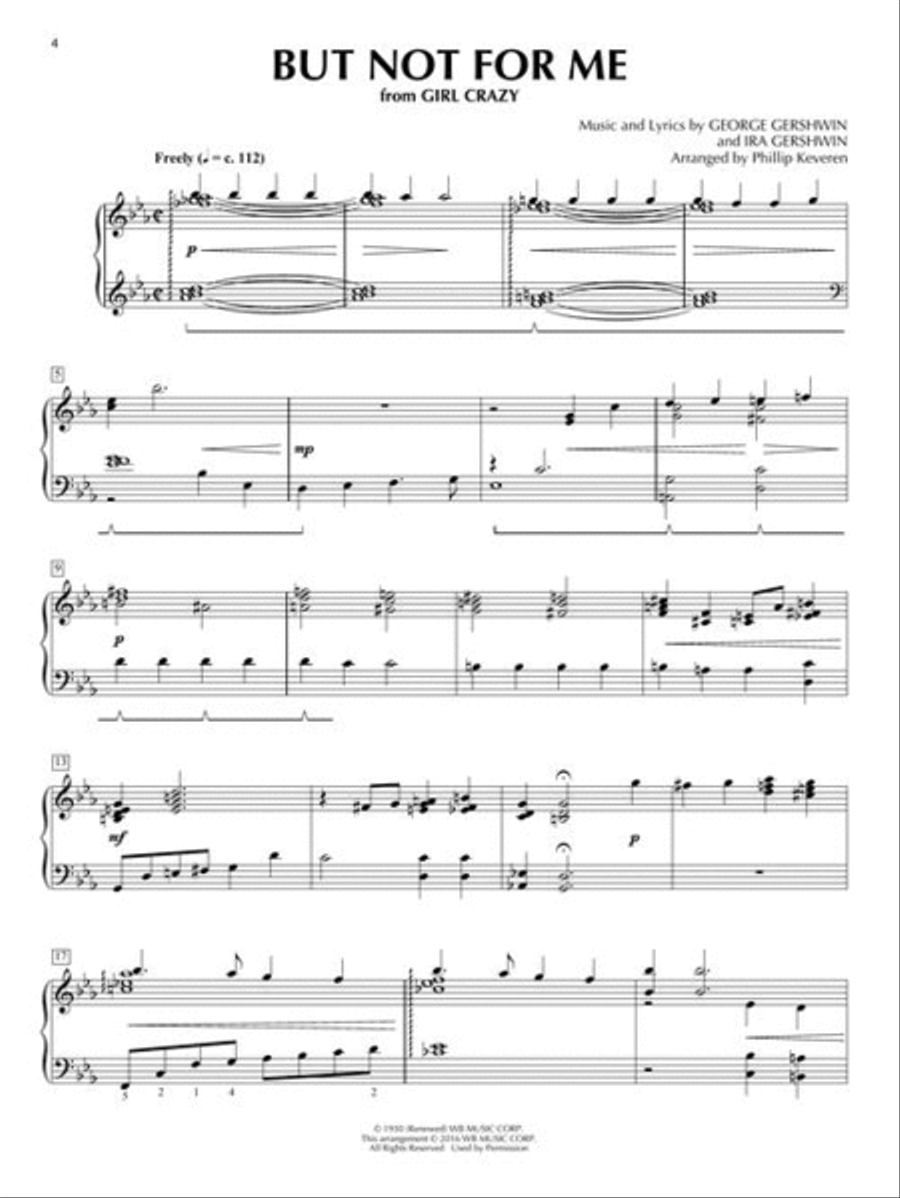 The Gershwin Collection Piano Solo scores gallery preview page 5