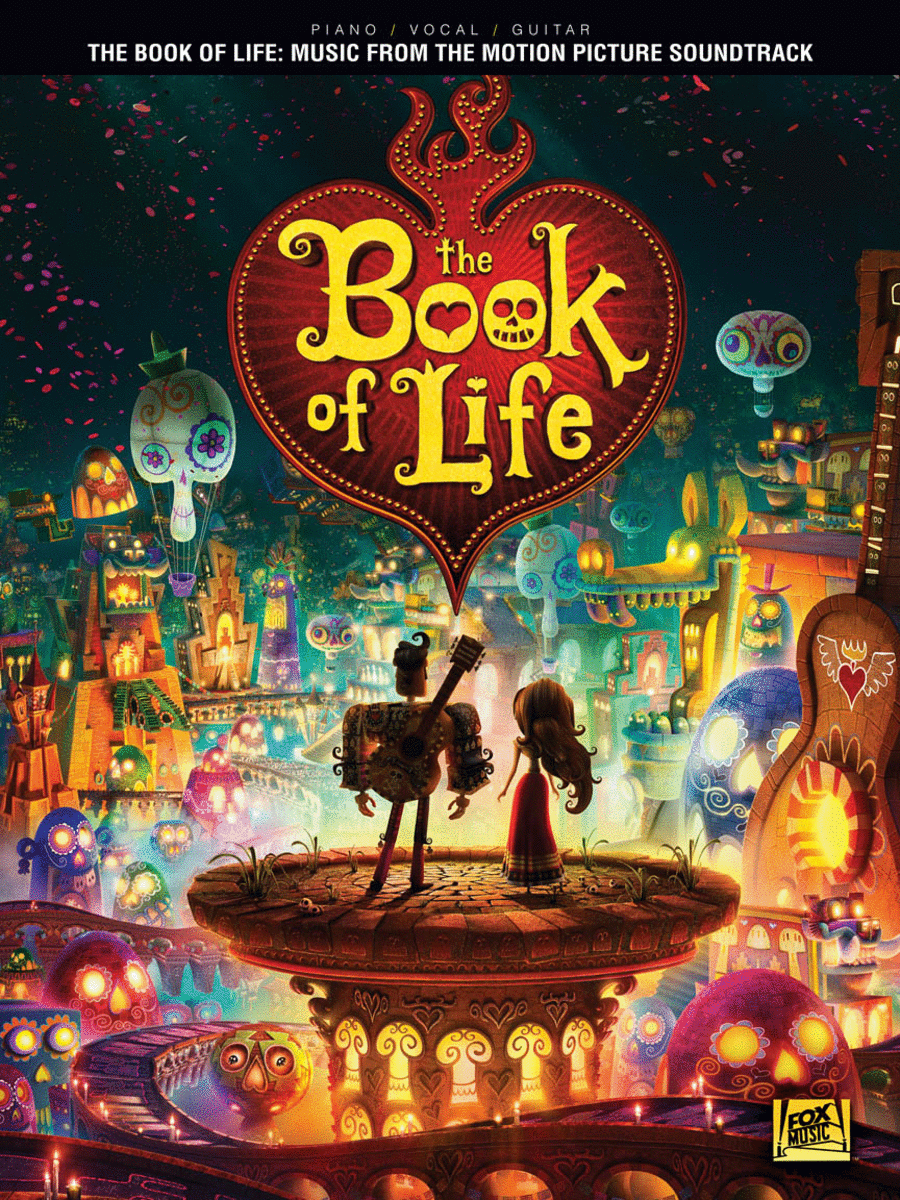 The Book of Life Piano, Vocal, Guitar scores gallery preview page 1
