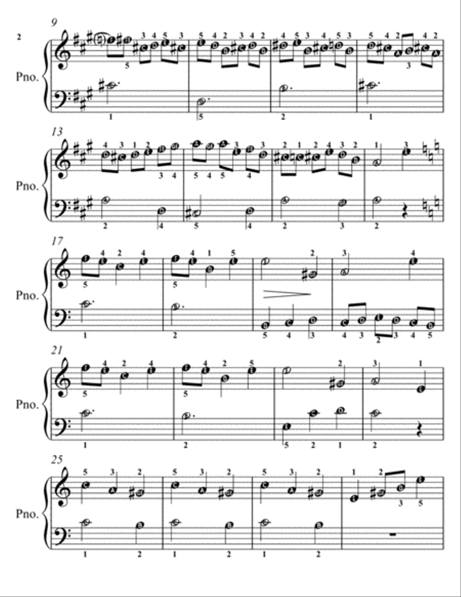 Petite Classics for Easiest Piano Booklet X1 Easy Piano scores gallery preview page 4