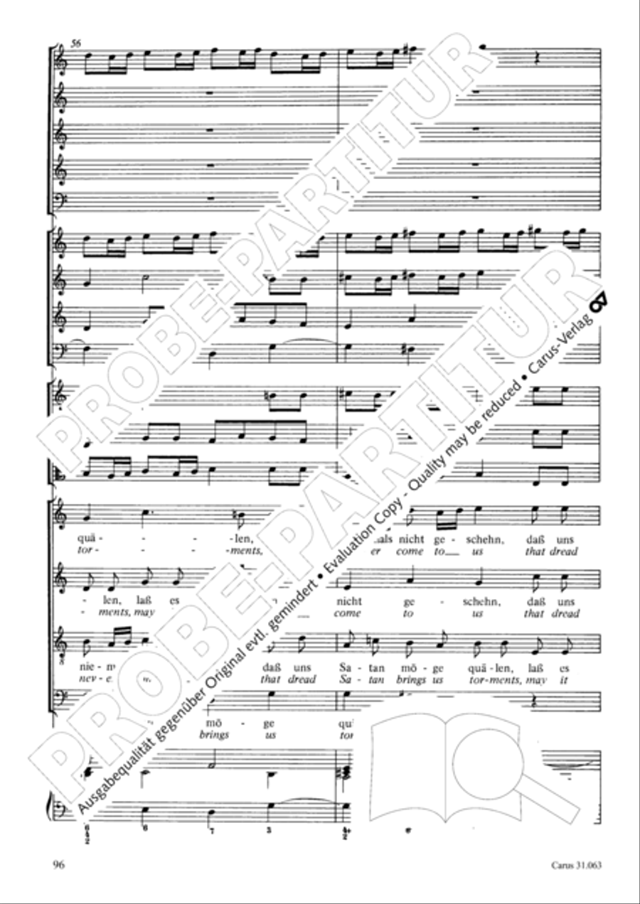 Christians, etch this blessed day (Christen, atzet diesen Tag) 4-Part scores gallery preview page 97