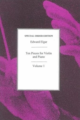 Book cover for Ten Pieces For Violin And Piano Volume 1