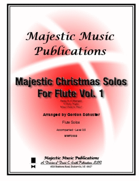 Majestic Christmas Solos-Flute, Vol. 1