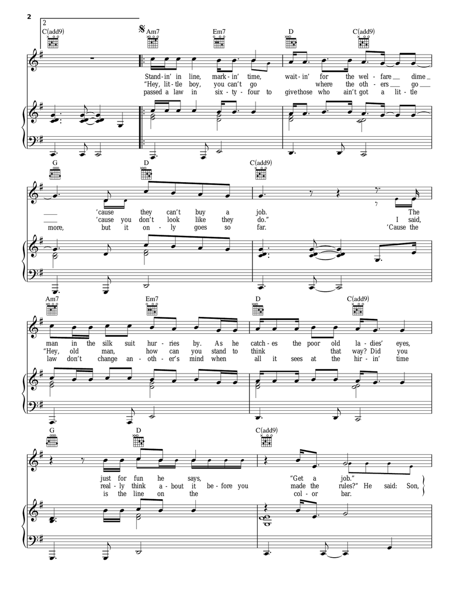 The Way It Is Acoustic Guitar scores gallery preview page 2