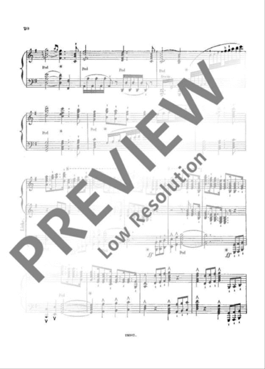 Großer Festmarsch Großer Festmarsch Piano Solo scores gallery preview page 21