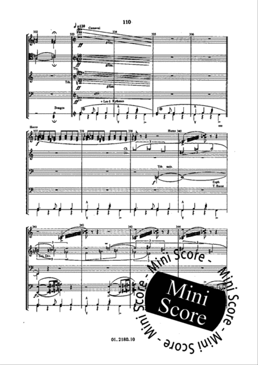 Brazilian Suite Brazilian Suite Concert Band scores gallery preview page 116