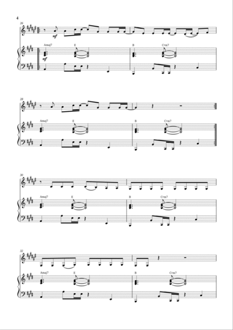 Anti-hero B-Flat Clarinet scores gallery preview page 4