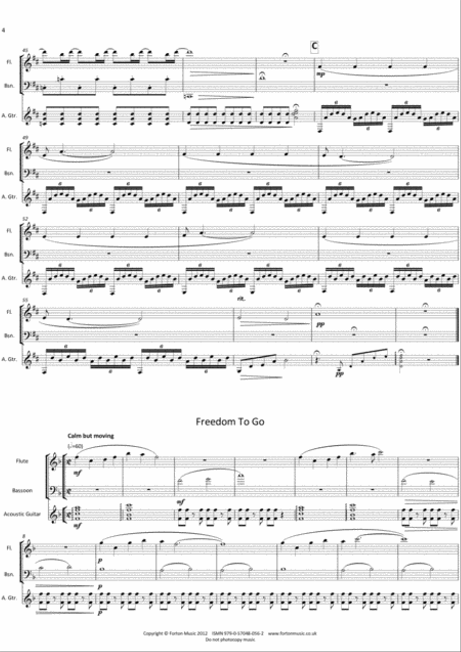 Awakening Bassoon scores gallery preview page 4
