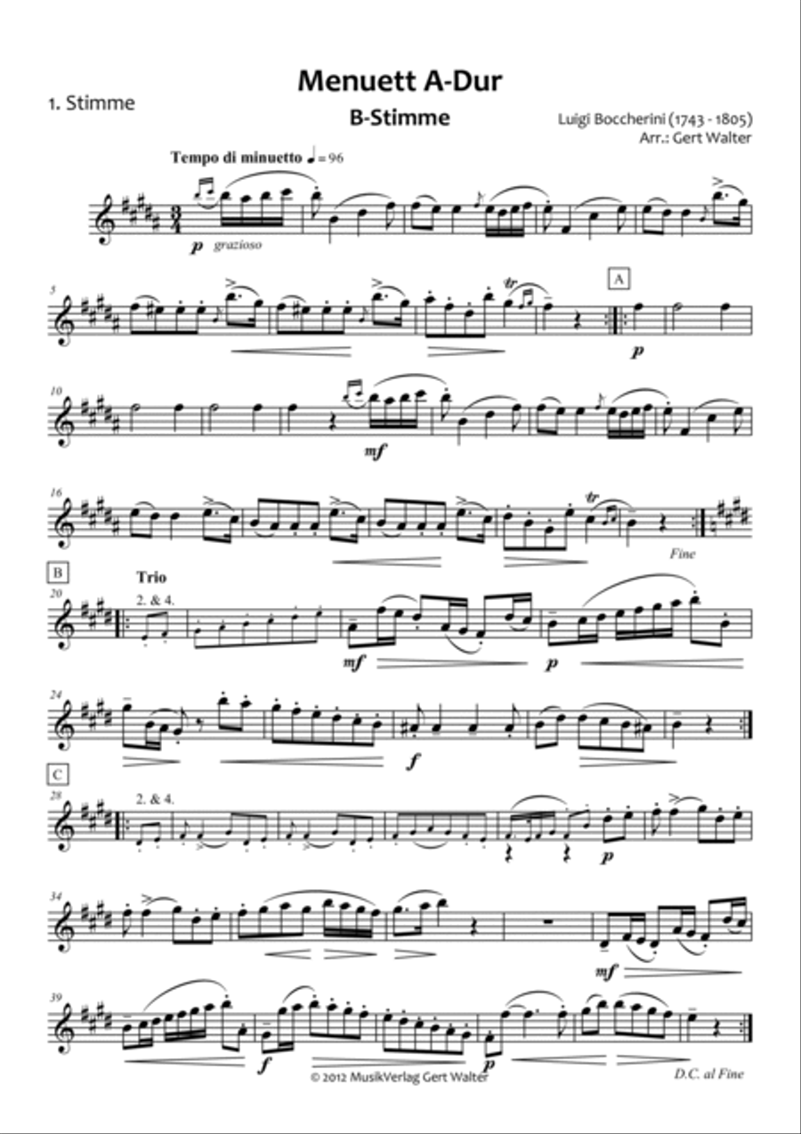 Menuet Menuet School and Community scores gallery preview page 6