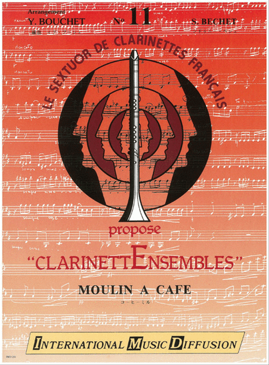 Moulin A Cafe Clarinet scores gallery preview page 1