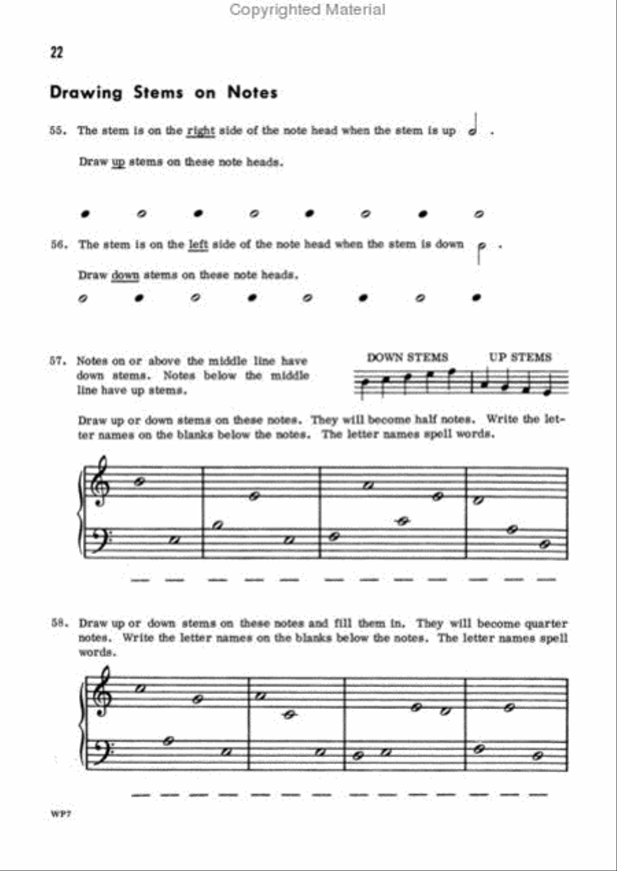 Theory Lessons, Level 1 Piano Method scores gallery preview page 3