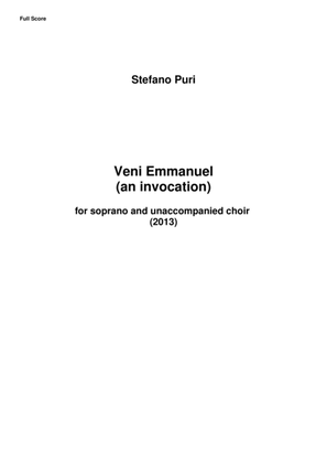 Veni Emmanuel (an invocation)